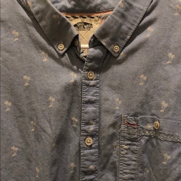 Vans Palm Tree Collared Shirt - Picture 2 of 2